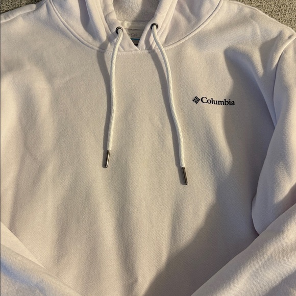 Columbia Women's Off-White Hoodie Sweater - Picture 2 of 4